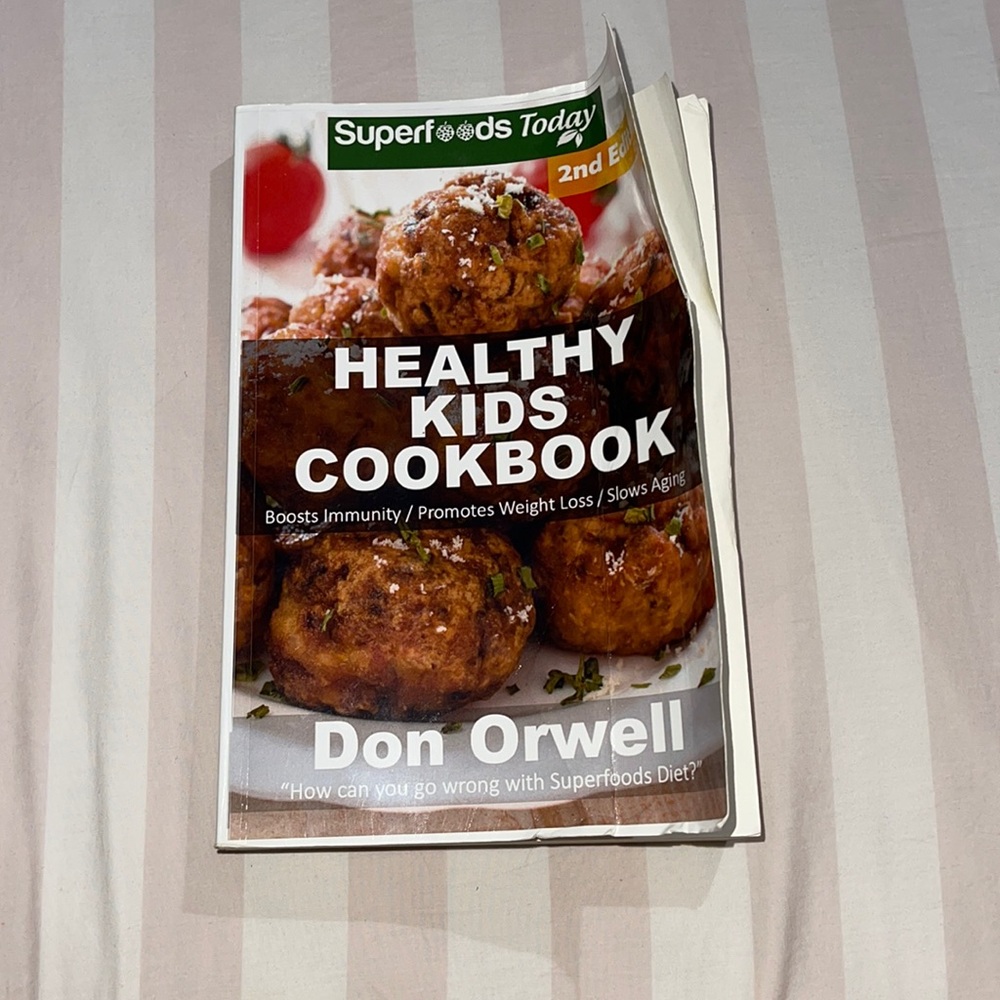 Healthy kids cookbook